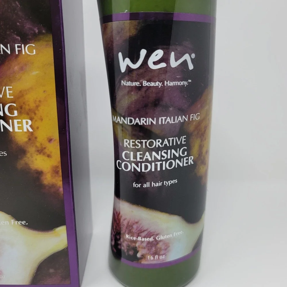 WEN Chaz Dean Mandarin Italian Fig Restorative Cleansing Conditioner 16oz Sealed